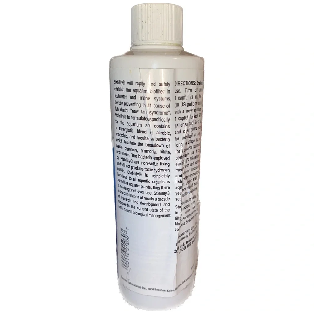 Seachem New Tank Stabilization System for Marine & Freshwater 8.5 fl oz